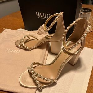 Harlo Australia Alene Nude Bridal Shoe.